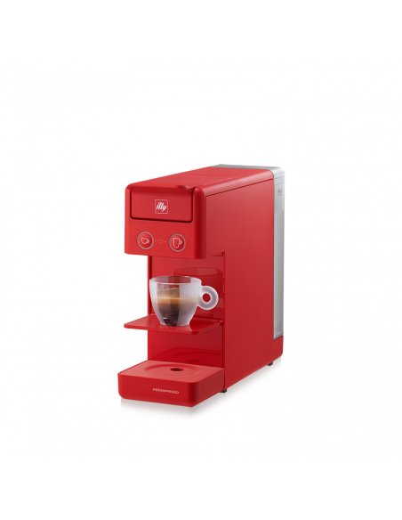 Y 3.3 Macchina da Caffè Iperespresso rossa Y 3.3 Macchina da Caffè Iperespresso rossa