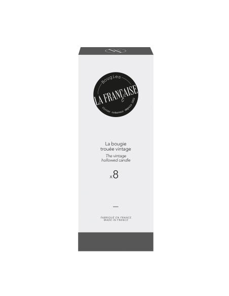 Cofanetto 8 Candele Lunghe Vintage