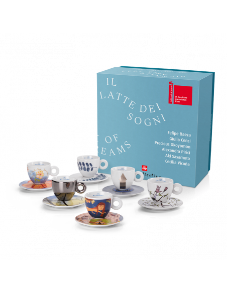Set di Sei Tazze da Cappuccino - Biennale 2022