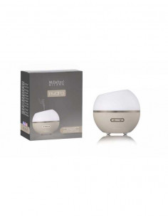 Mezza sfera bianco tortora