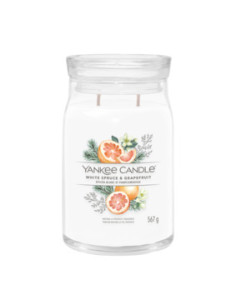 White spruce & grapefruit candela signature grande