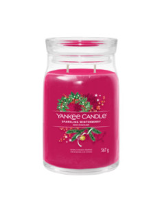 Sparkling winterberry signature candela grande