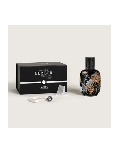 Lampada catalitica vegetale nera maison berger paris