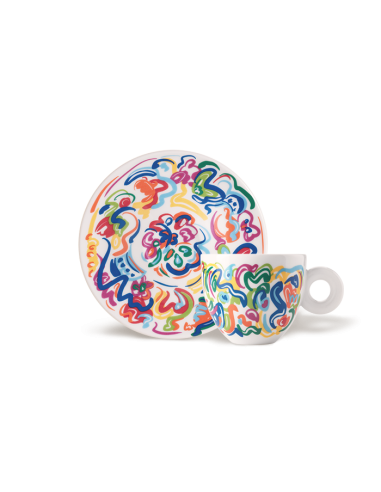 Set 2 tazze cappuccino - Art...