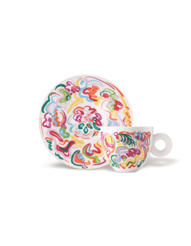 Set 4 tazze cappuccino - Art...